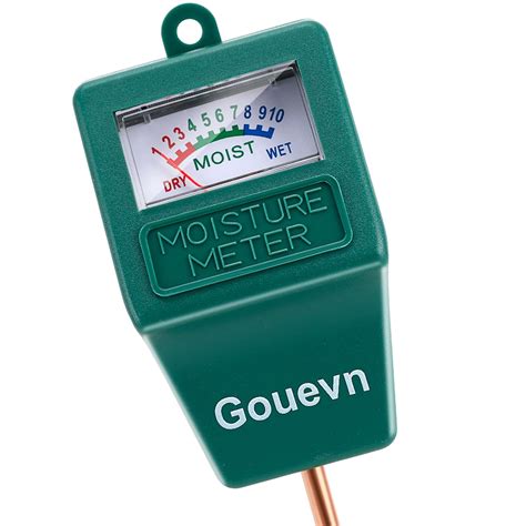 custom gouevn soil moisture meter|soil moisture meter long probe.